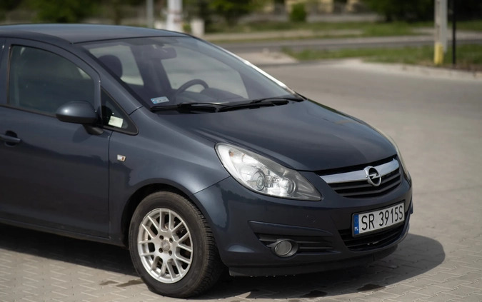 Opel Corsa cena 9200 przebieg: 199000, rok produkcji 2008 z Pieniężno małe 232